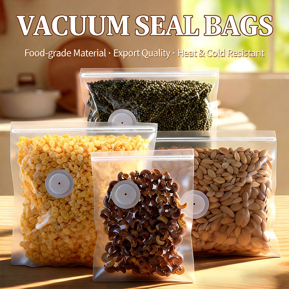 30pcs Reusable Vacuum Bags+1 C - مراجعة Meal Prep Vacuum Seal وسعره