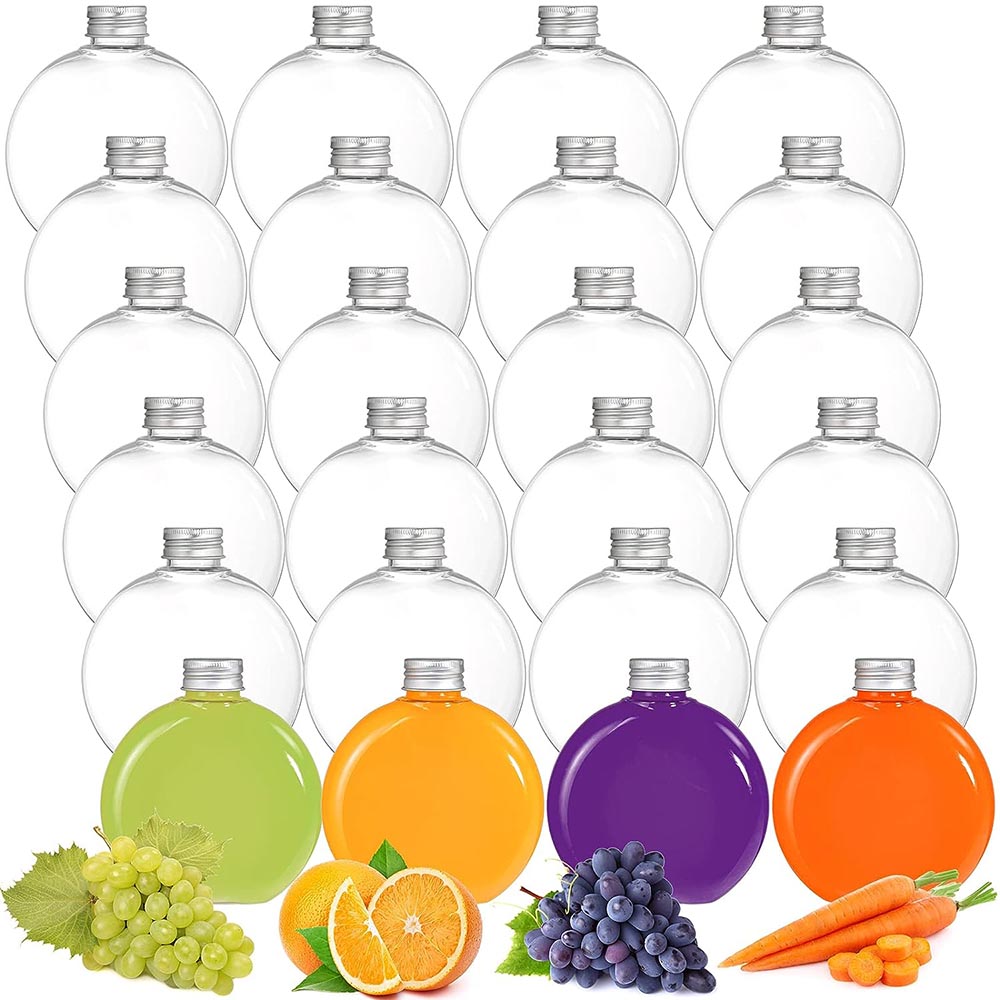 24Pack 10oz Plastic Bottles Sm - مراجعة Meal Prep Juice Bottles وسعره