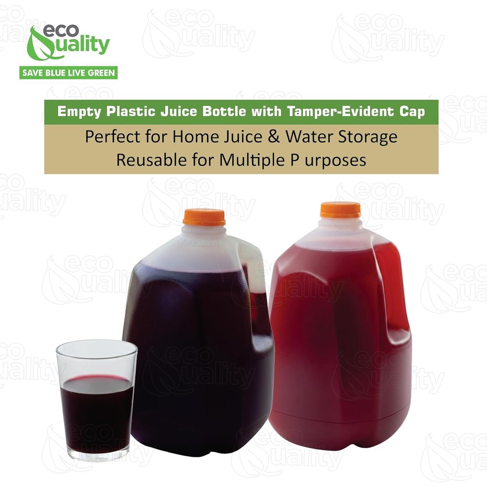 128 oz Gallon Size Plastic Jui - مراجعة Meal Prep Juice Bottles وسعره