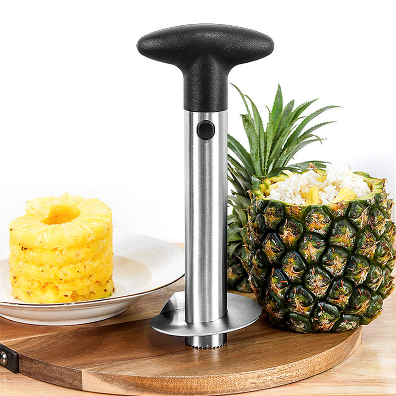 1Pc Stainless Steel Easy to us - مراجعة Pineapple Corer Slicer وسعره
