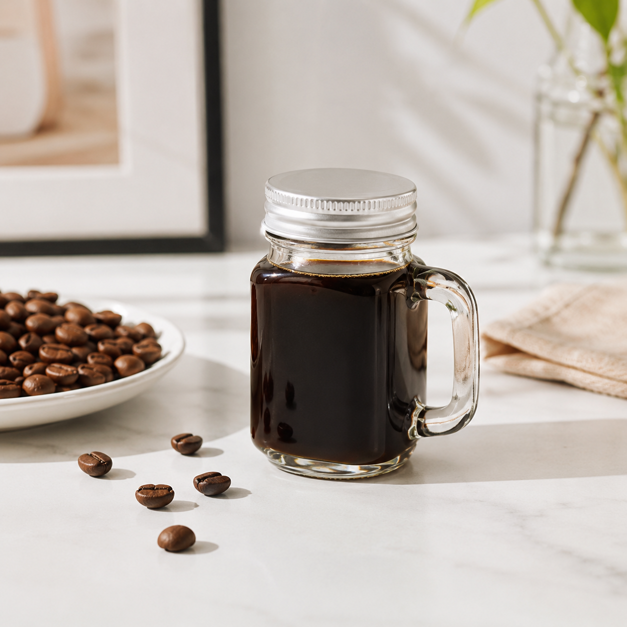 40ml Mini Glass Jar with Handl - مراجعة Meal Prep Juice Bottles وسعره