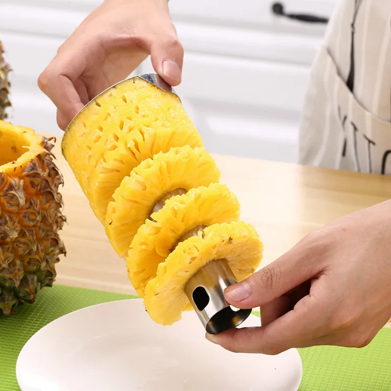 Heavy Duty Pineapple Cutter An - مراجعة Pineapple Corer Slicer وسعره