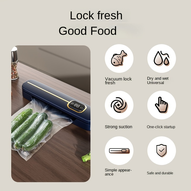 One-Touch Food Vacuum Sealer 2 - مراجعة Meal Prep Vacuum Seal وسعره
