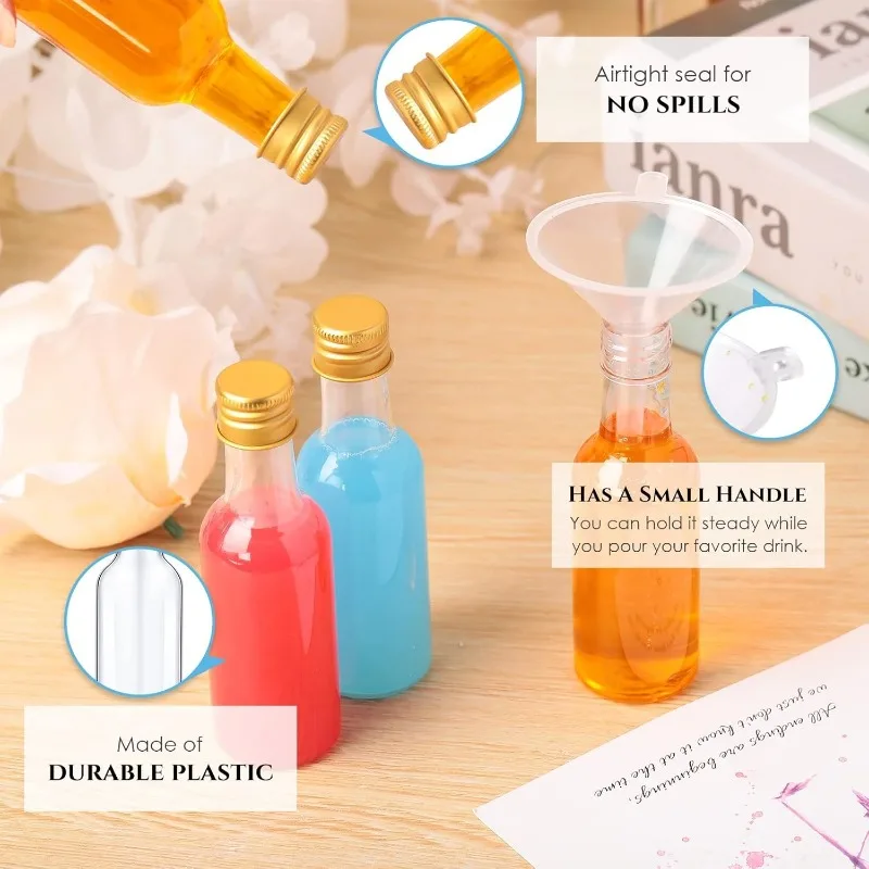 Mini Plastic Wine Bottle Suit  - مراجعة Meal Prep Juice Bottles وسعره