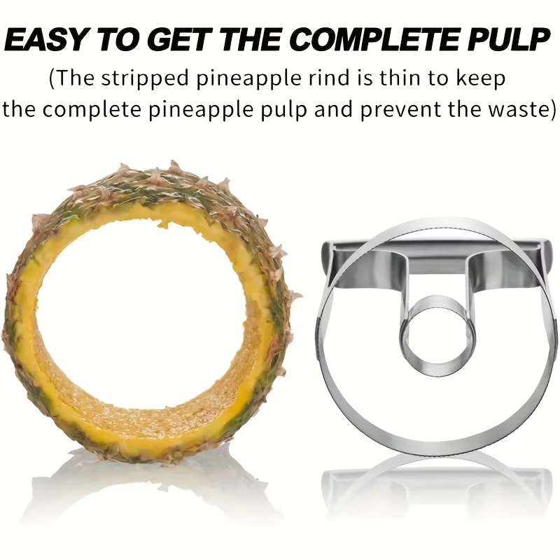 Pineapple Peeler Core Puller T - مراجعة Pineapple Corer Slicer وسعره