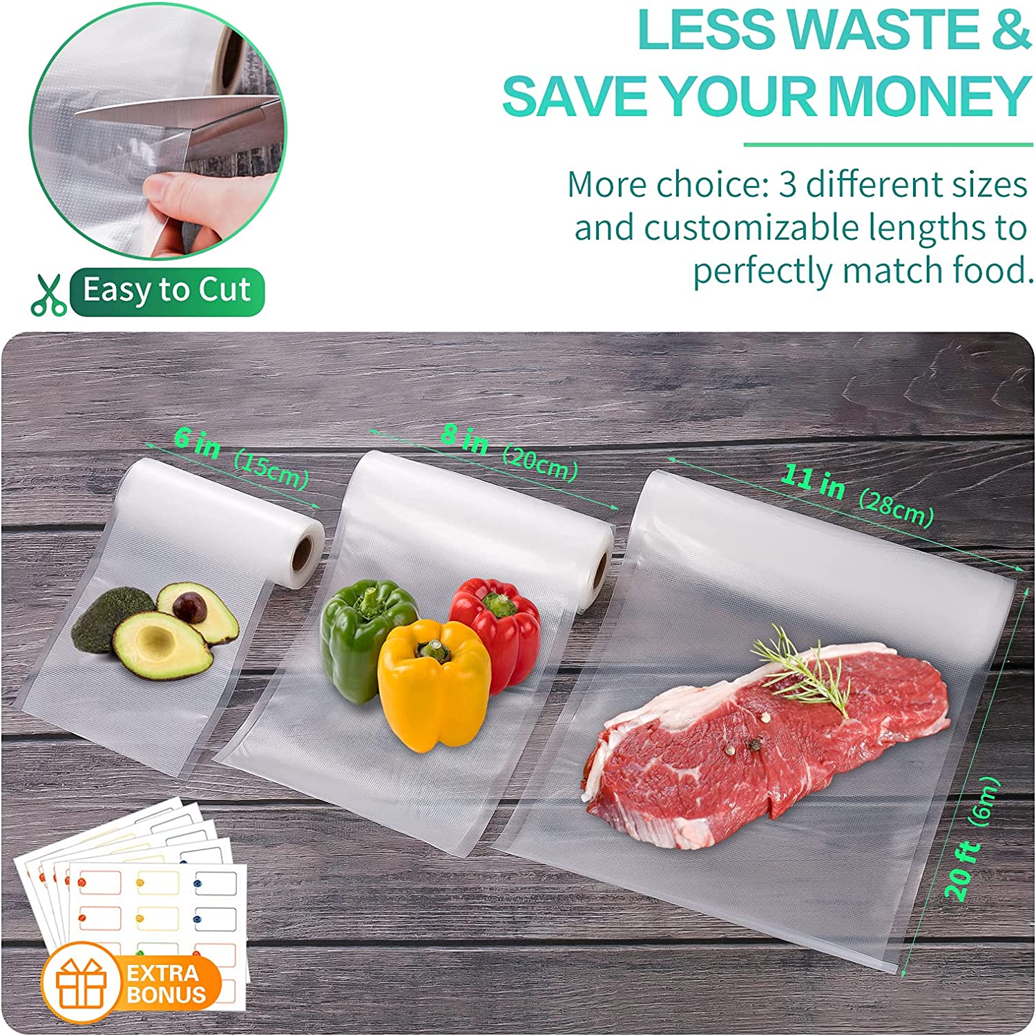 Kitchen Bags For Vacuum Food V - مراجعة Meal Prep Vacuum Seal وسعره