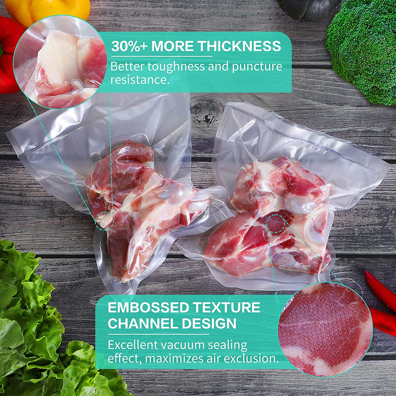 Kitchen Bags For Vacuum Food V - مراجعة Meal Prep Vacuum Seal وسعره