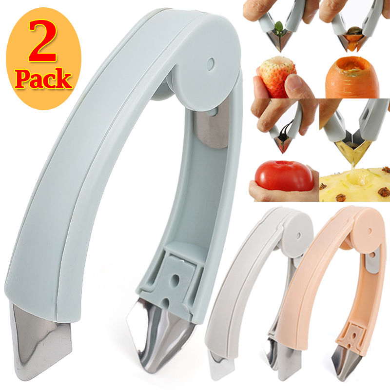 2/1pcs Pineapple Eye Remover C - مراجعة Pineapple Corer Slicer وسعره