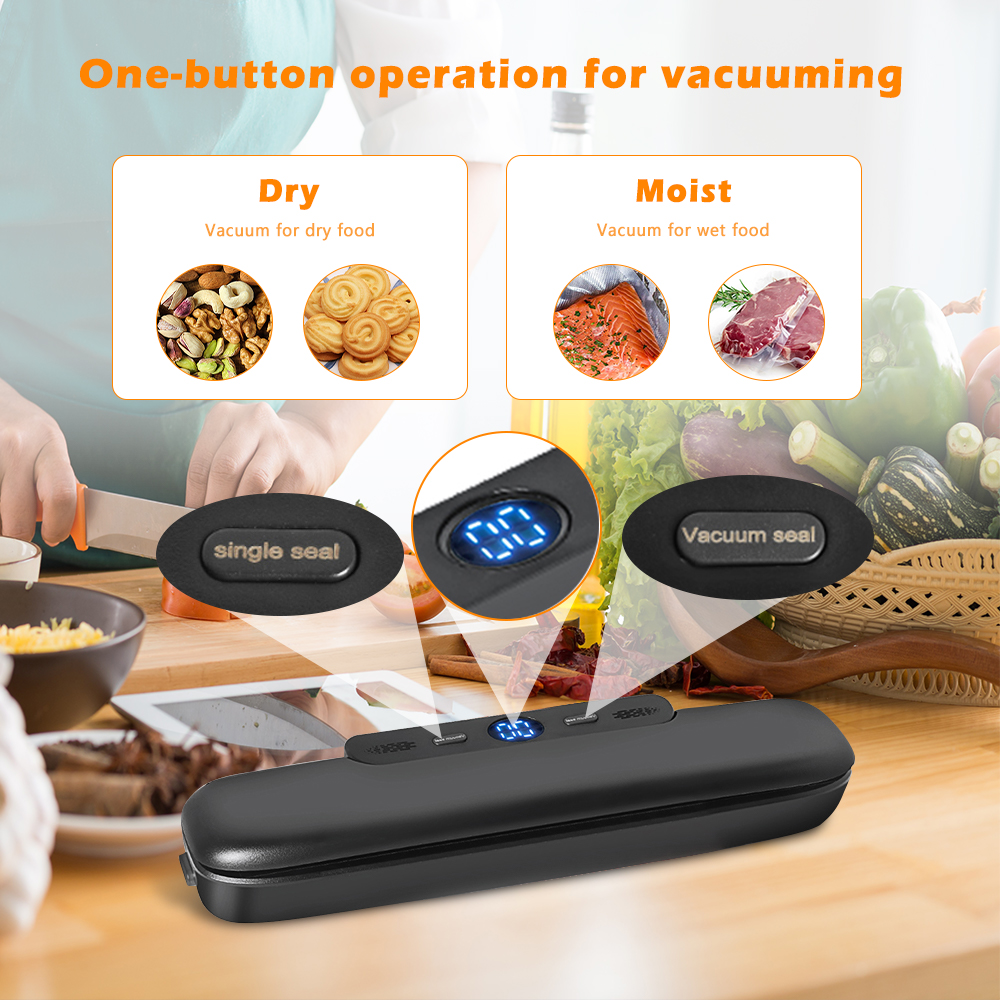 SaengQ Vacuum Sealer Machine F - مراجعة Meal Prep Vacuum Seal وسعره