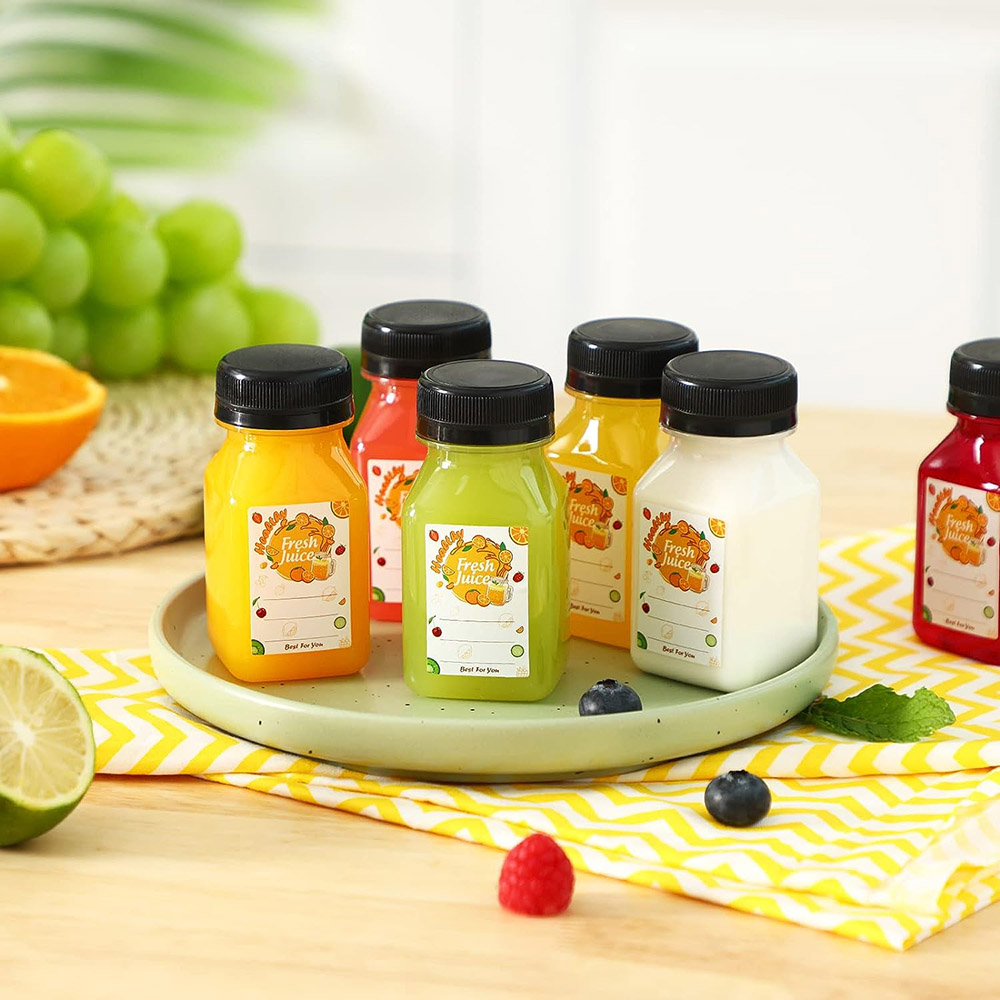 4oz Plastic Juice Bottles with - مراجعة Meal Prep Juice Bottles وسعره