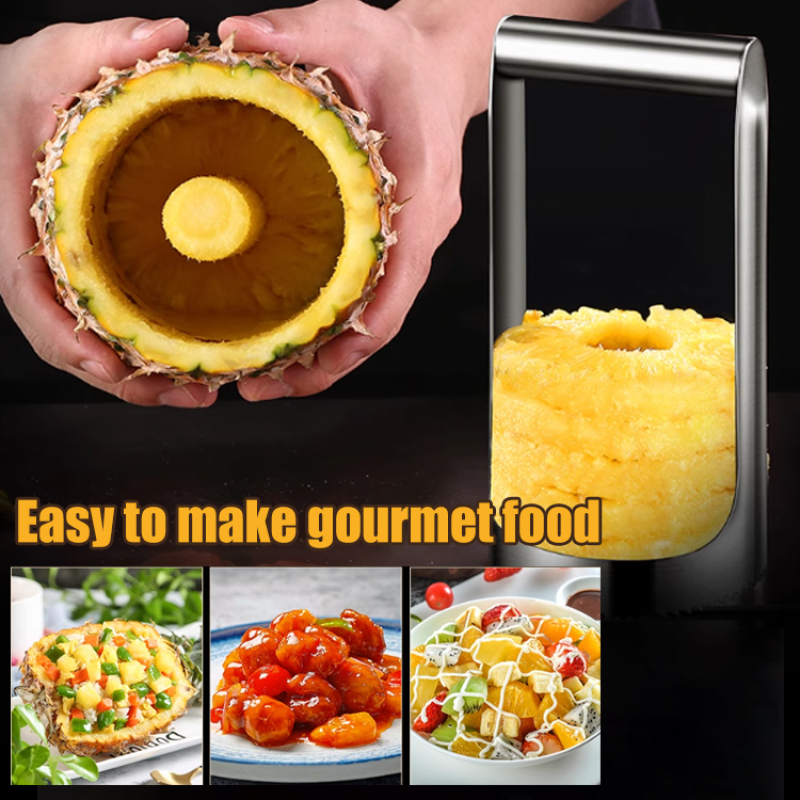 Stainless Steel Core Puller To - مراجعة Pineapple Corer Slicer وسعره