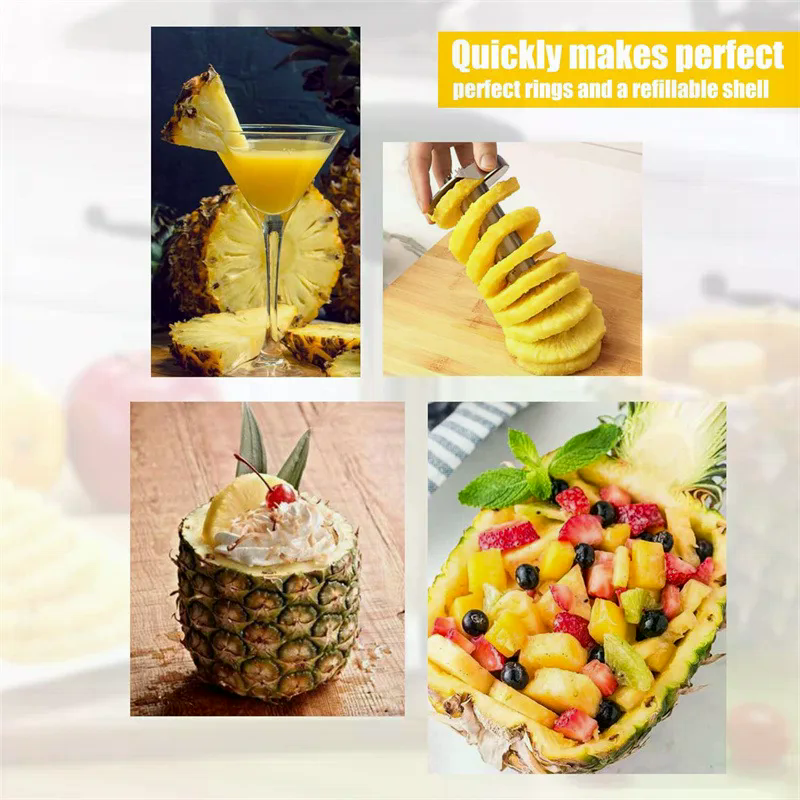 Stainless Steel Pineapple Core - مراجعة Pineapple Corer Slicer وسعره