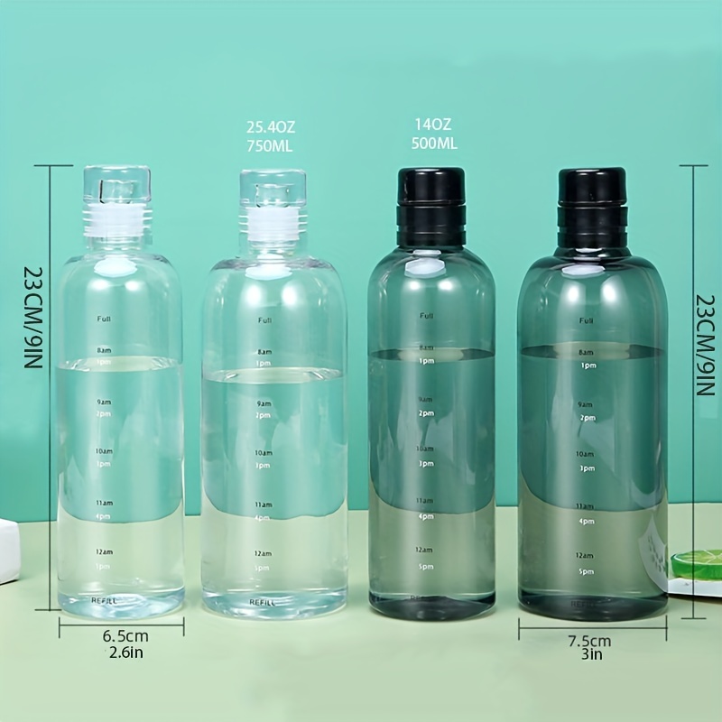 Simple Water Bottle With Time  - مراجعة Meal Prep Juice Bottles وسعره