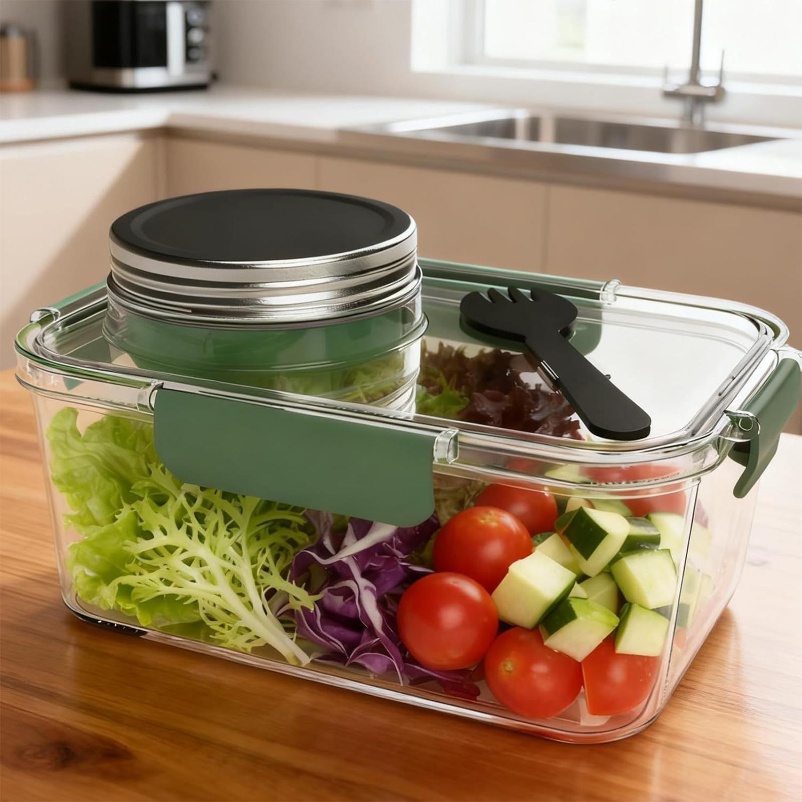 Salad Container 2.5 Oz Food St - مراجعة Meal Prep Rezepte وسعره