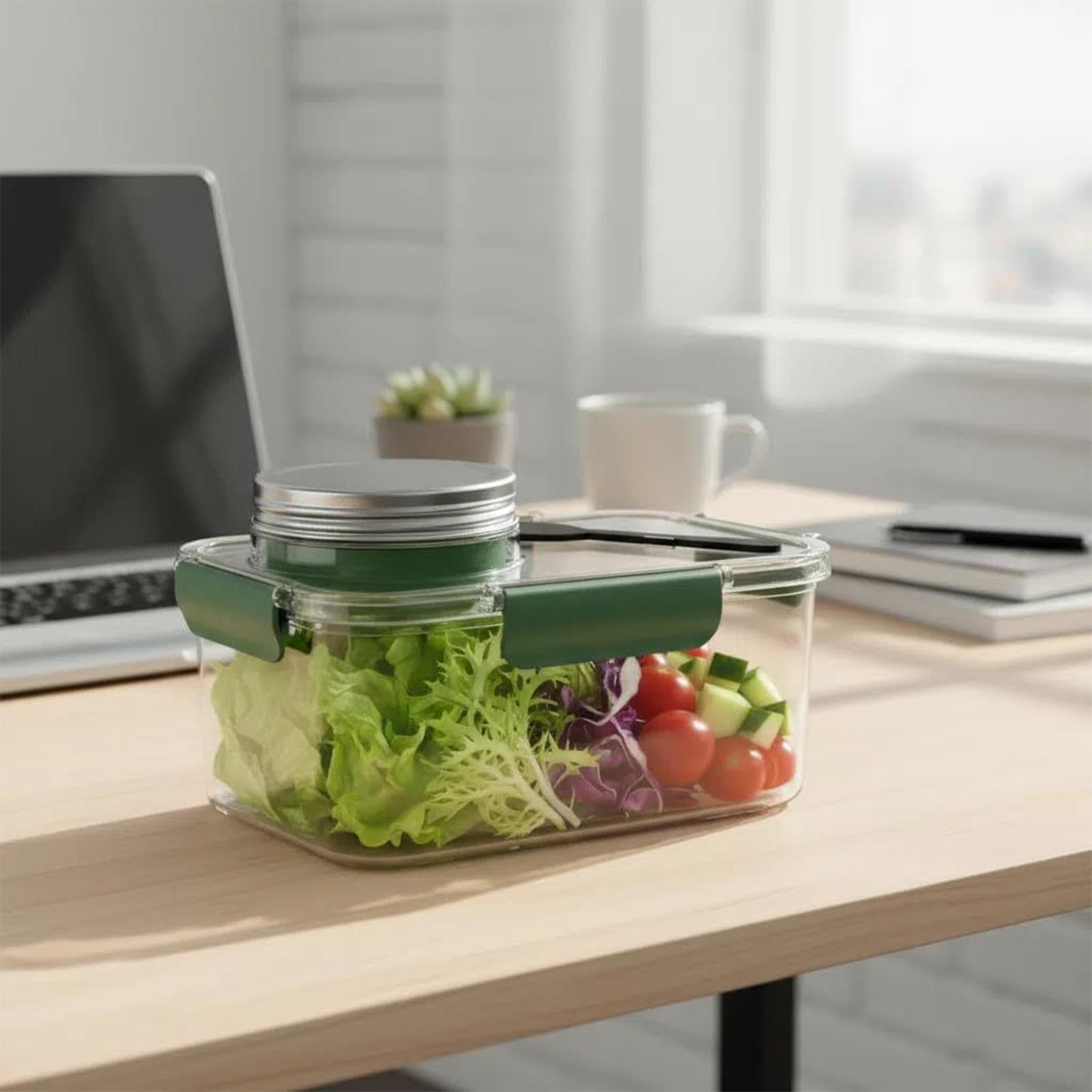 Salad Container 2.5 Oz Food St - مراجعة Meal Prep Rezepte وسعره