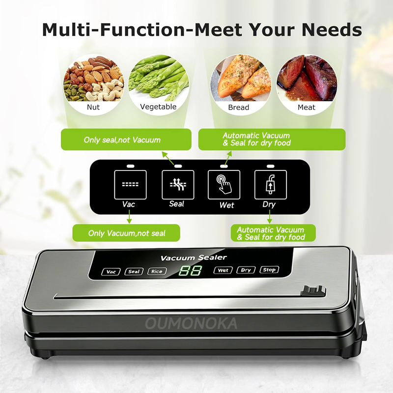 Plastic Bag Sealer for Food He - مراجعة Meal Prep Vacuum Seal وسعره