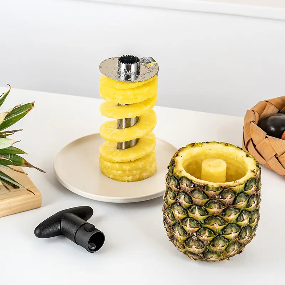 1PCS Spot Stainless Steel Pine - مراجعة Pineapple Corer Slicer وسعره