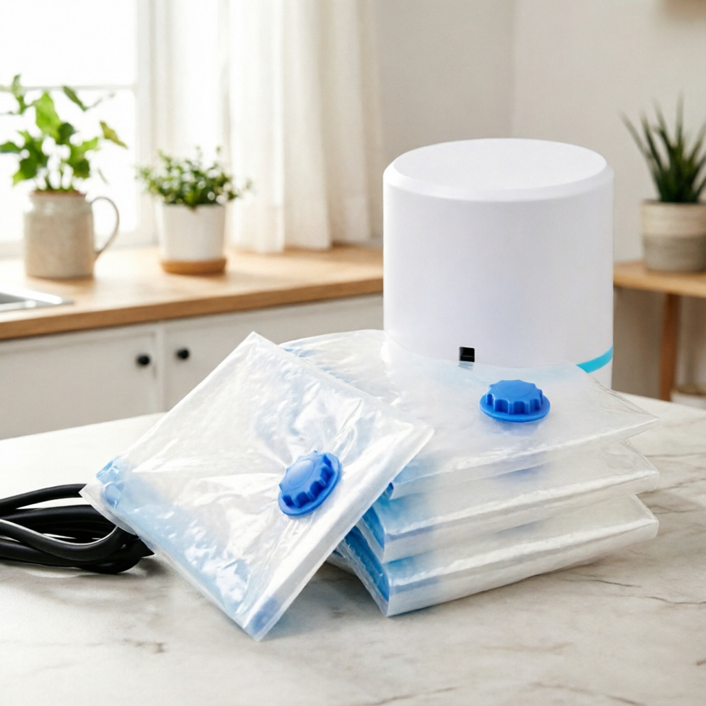 Compressed Bag Electric Pump T - مراجعة Meal Prep Vacuum Seal وسعره