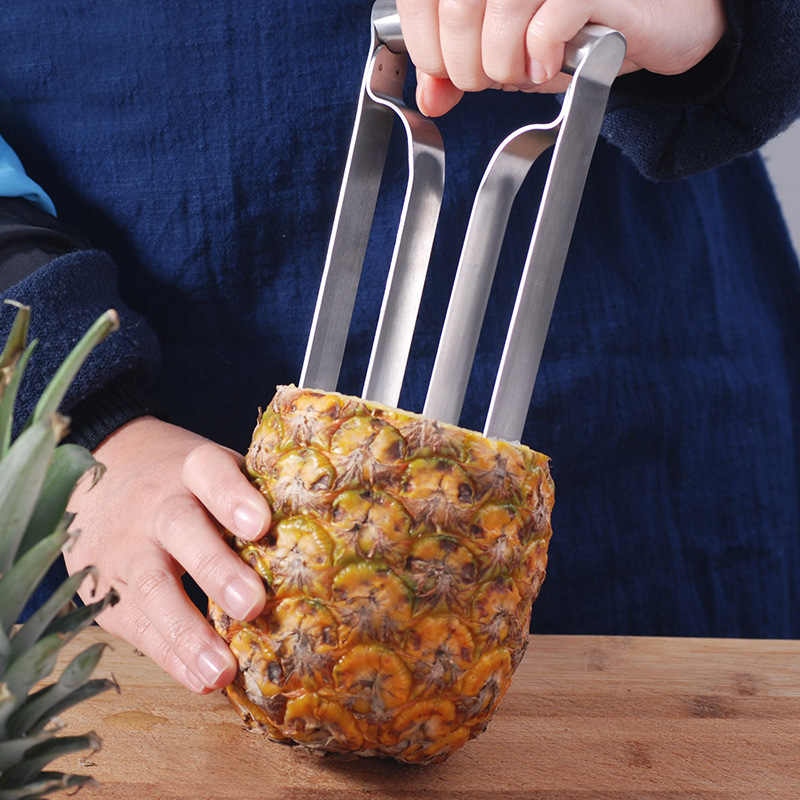 Stainless Steel Pineapple Peel - مراجعة Pineapple Corer Slicer وسعره