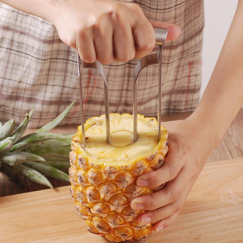 Stainless Steel Pineapple Peel - مراجعة Pineapple Corer Slicer وسعره