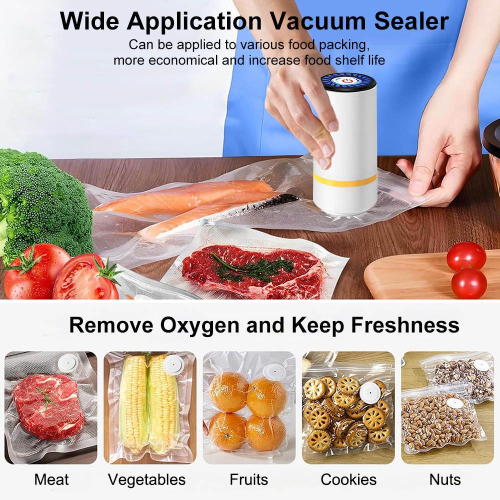 Electric Vacuum Sealer Pump Ha - مراجعة Meal Prep Vacuum Seal وسعره
