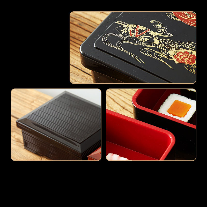 Japanese Lunch Box Sushi Box F - مراجعة Meal Prep Rezepte وسعره