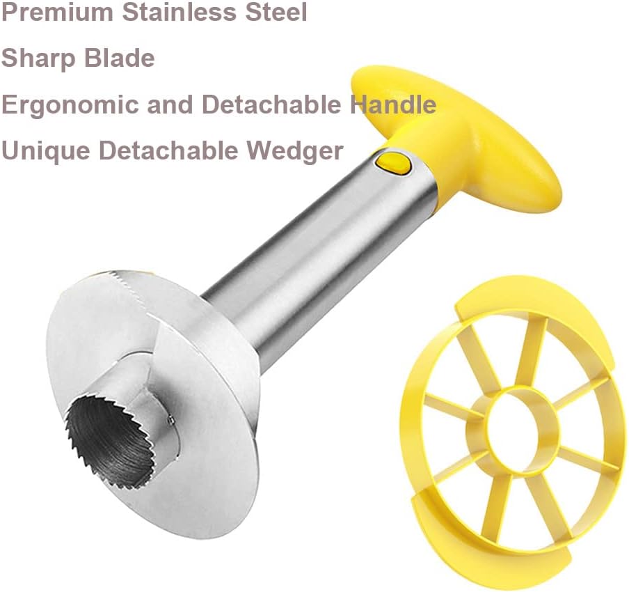 Stainless Steel Pineapple Peel - مراجعة Pineapple Corer Slicer وسعره