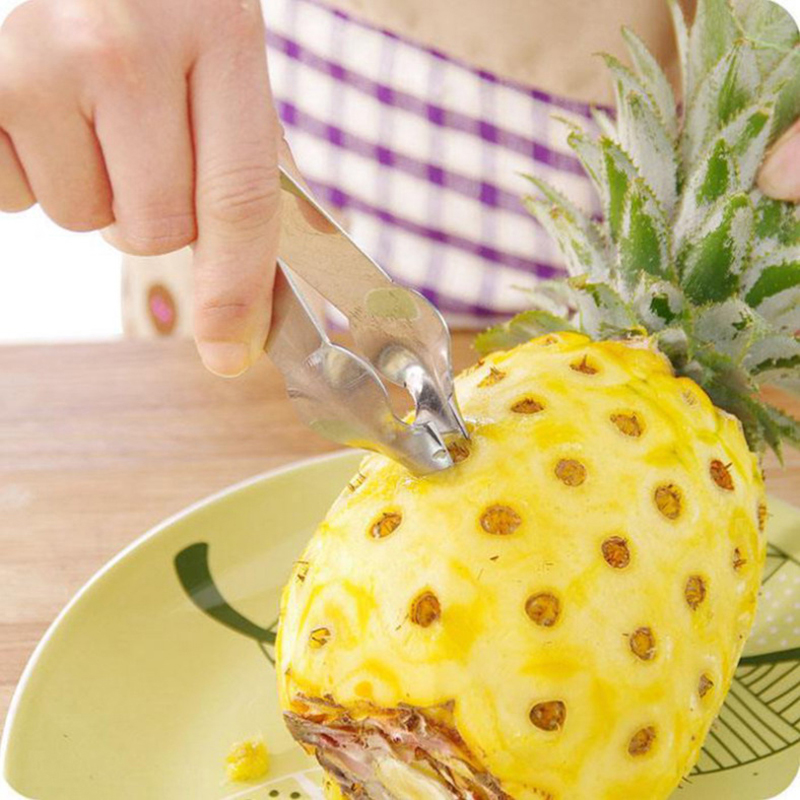 Strawberry Huller Fruit Peeler - مراجعة Pineapple Corer Slicer وسعره