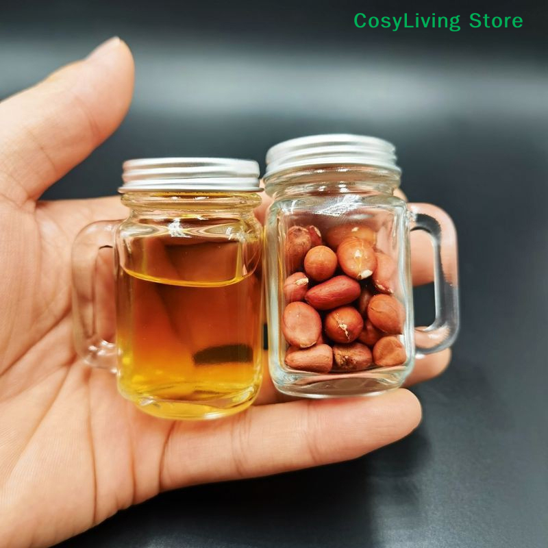 Mini Glass Sealed Bottle With  - مراجعة Meal Prep Juice Bottles وسعره